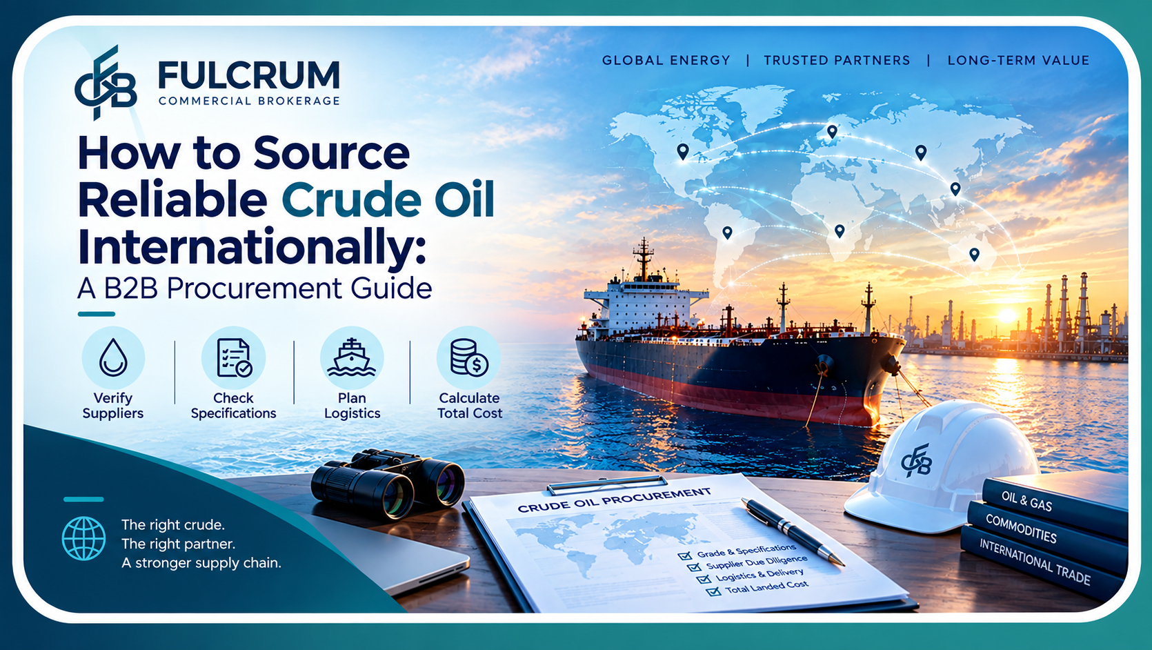 How to Source Reliable Crude Oil Internationally: A B2B Procurement Guide